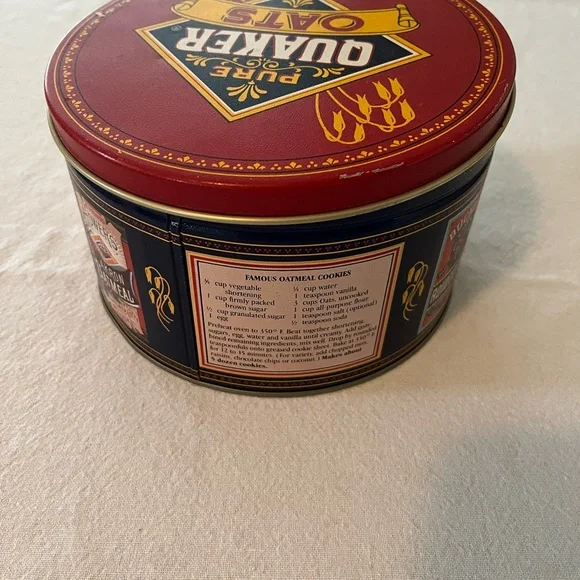 1991 Quaker Oats Tin - Picture 3 of 5